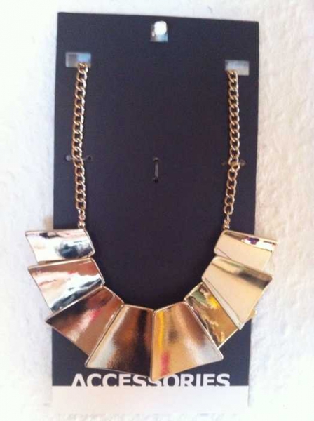 Statement Kette gold blogger