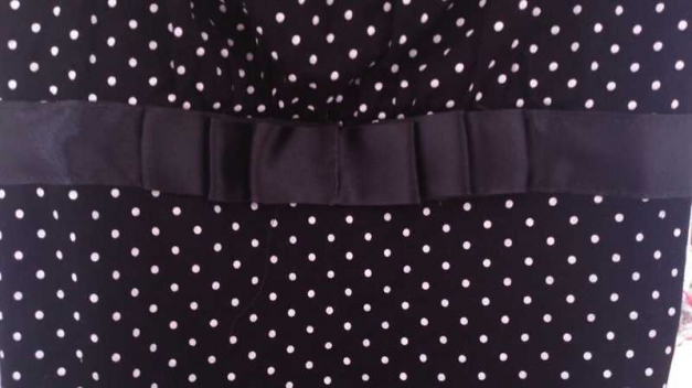 Gepunktetes Top Schleife rockabilly 36 amisu dots