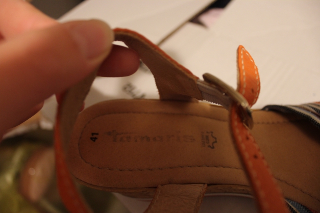 Neue Tamaris Sandalen