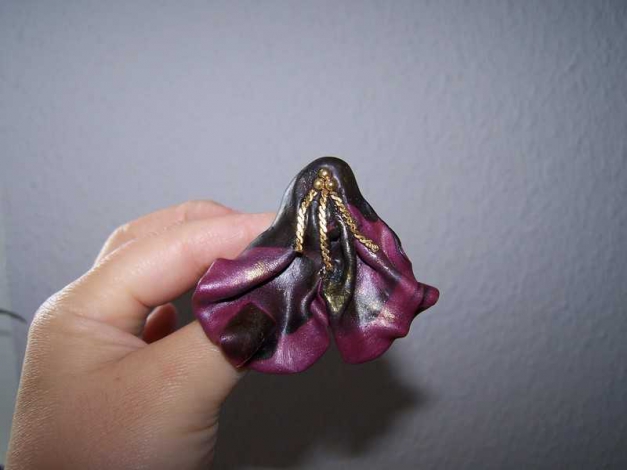 DIY Brosche, Fimo, Stil 80´er