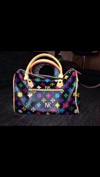 Bunte Handtasche aus Italien