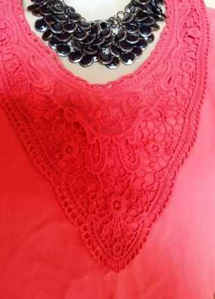  Wunderschöne Kleid in Korall Farbe von Nisan