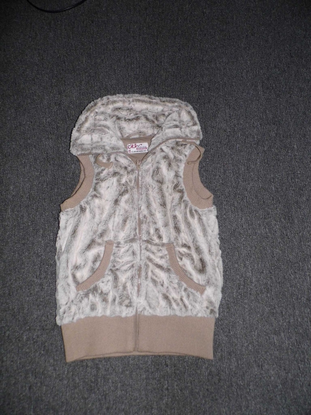 Plüschweste, Fellweste (C27)