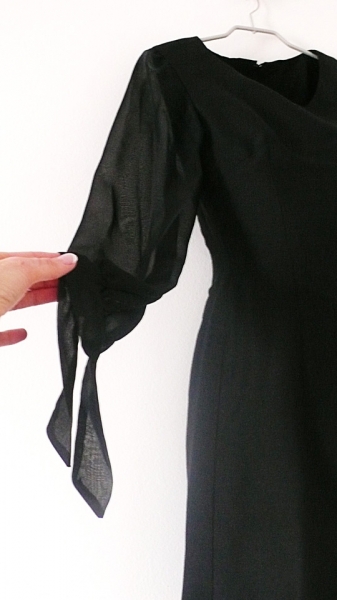 Vintage - das klassische kleine Schwarze - hier aus den 60ern! Gr. XS (34/36)