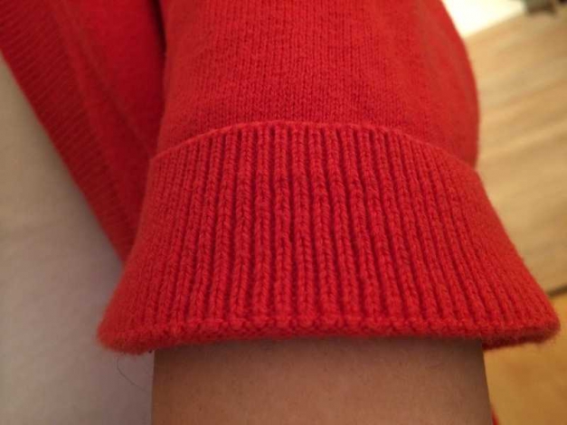 roter Cardigan / H&M