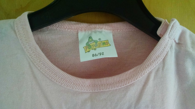 Langarmshirt Gr. 86/92 zartrosa