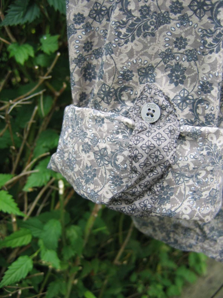 Bluse von Cecil, grau gemustert