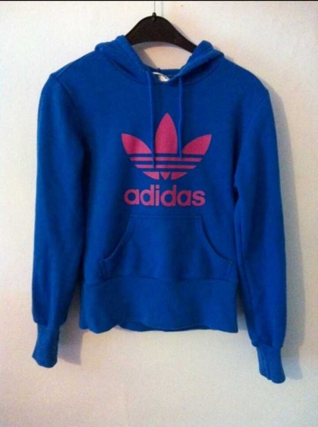 adidas pullover blau rot