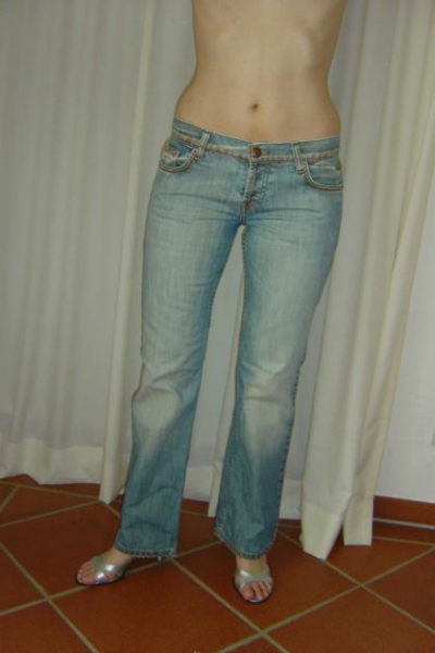 Jeans von Fuga, vintage used look, Gr. W27/L30