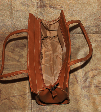 Schicke braune Handtasche