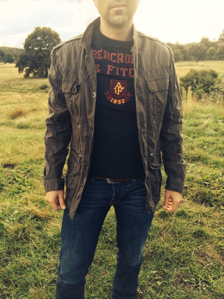 Trendige Herrenjacke von Autark in M