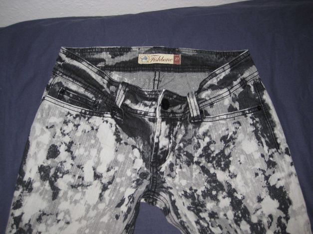 Acid Washed Jeans W 27 L 34