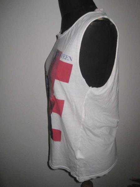 Lässiges T-shirt mit Bruce Springsteen Aufdruck