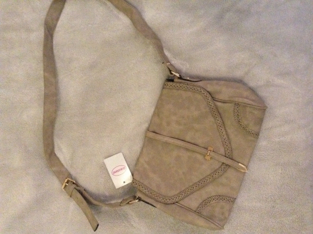 Tasche Umhängetasche beige