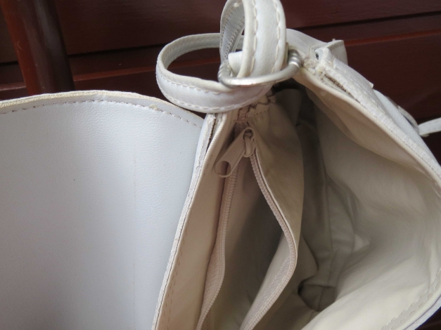 Tasche, klein, grau, neu