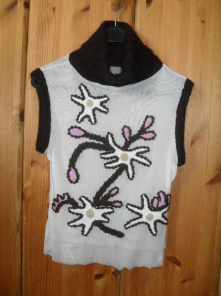 ungewöhnliches Rollkragen-Shirt