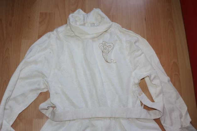 Kleid, mit Kragen, Unterrock, Gr. 40, Retro 50s Look