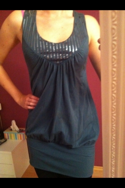 Blaues Ausgehkleid von Vero Moda