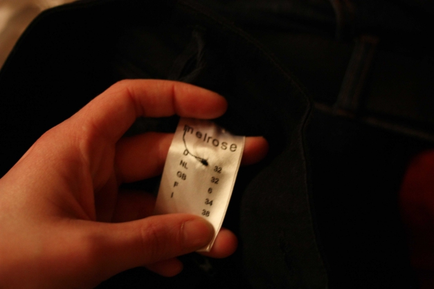 Knielange Hose, Melrose, Gr. 32