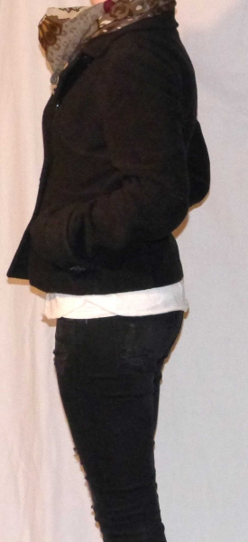 schwarze Jacke