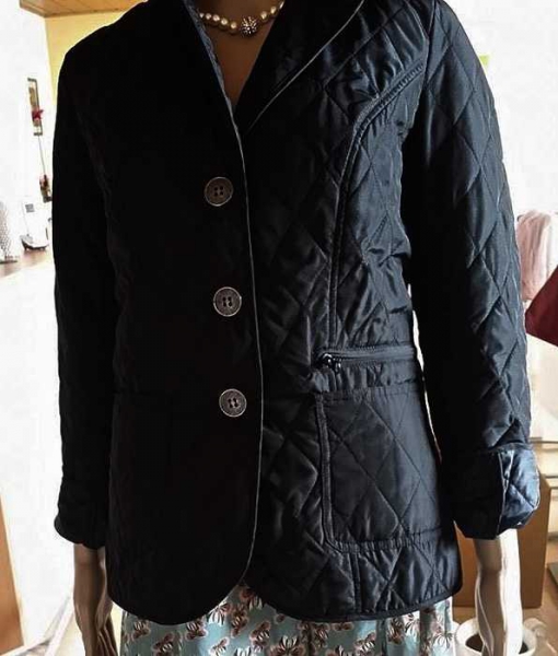 Tolle Übergangsjacke in Klassischen schnitt in Schwarz von Authentic Clothing Company Neu / Authentic