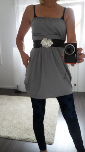 Lipsy - Bandeaux- Kleid - festliches Kleid - Tunika - Kleid - 36 - Wie neu - mit Gürtel - 