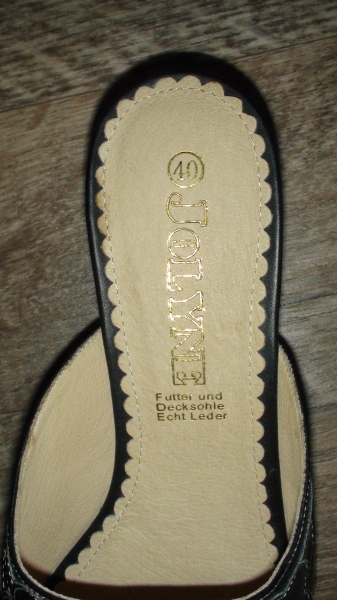 Leder Sommer Schuhe Gr.40 NEU