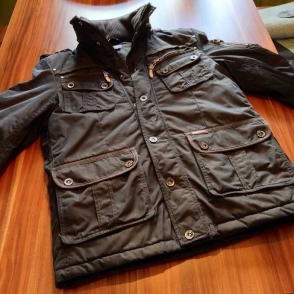 DREIMASTER Winterjacke Schmuddelwedda, super Zustand, Größe M/48