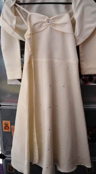 Kommunionkleid oder Blumenmädchenkleid Gr. 134