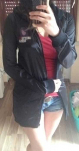 lange jacke mit reißverschluss