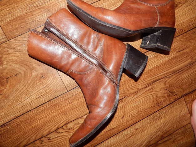 Echtleder Stiefel Braun Gr. 36 Tamaris