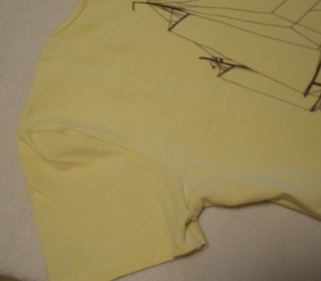 T-Shirt Crop Top gelb Gr.XS/S Suydersee