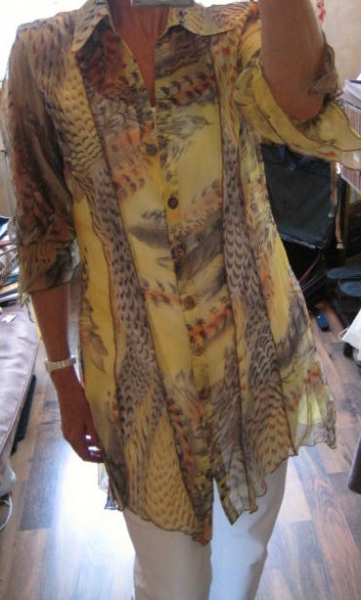 Longbluse Biba Chiffon