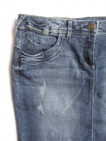 C&A Jeans Minirock, Stretch. Rock Denim, Gr. 40