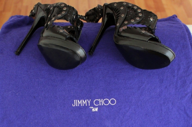Jimmy Choo for H&M, High Heels, Nieten, Leder, Gr. 40, NEU!!!