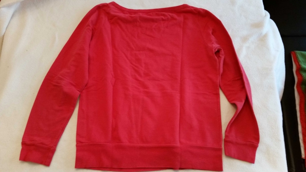 Roter Pulli von Fishbone