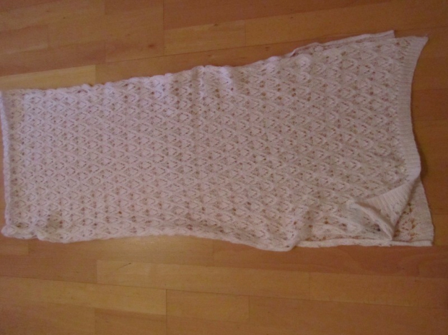 H&M Häkelschal rosè