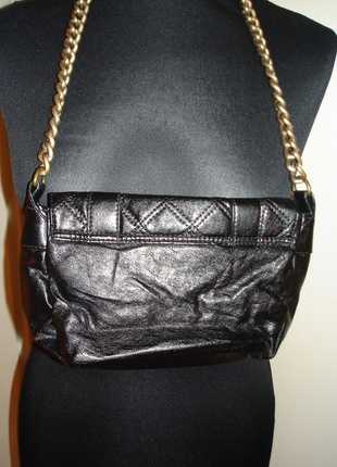 Tasche, schwarz, gesteppt, C&A, Retro