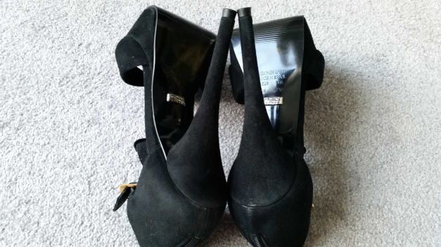  Buffalo Highheels schwarz