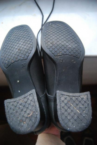 Leder Schnürstiefeletten Schuhe Trendi