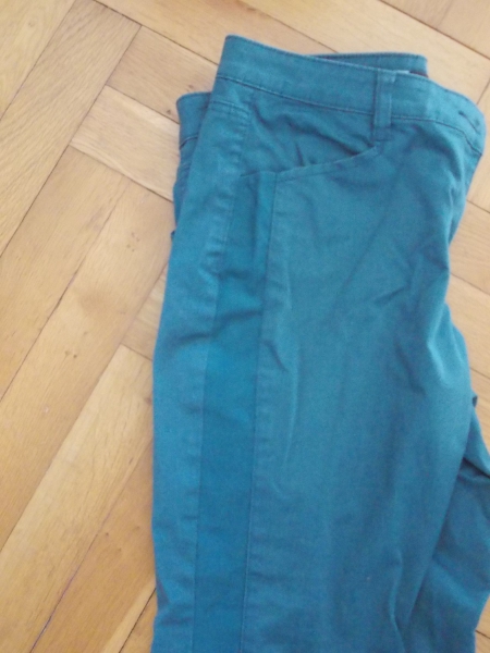 Tolle Hose in dunklem Türkis/Petrol von Zero, Gr. 40