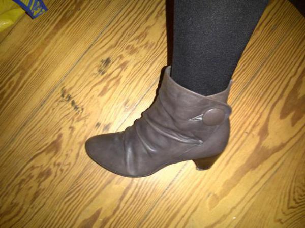 Clarks Ankle Boots Stiefeletten mauve