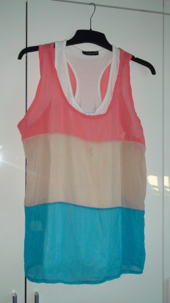 Blusentop in Crash Optik Gr.36/38