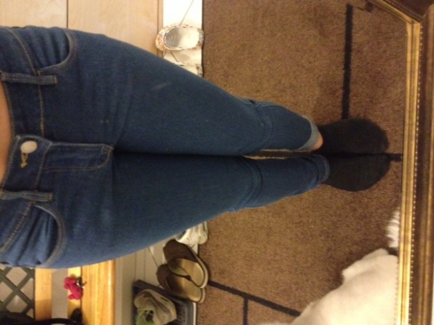 Schöne Skinny Jeans