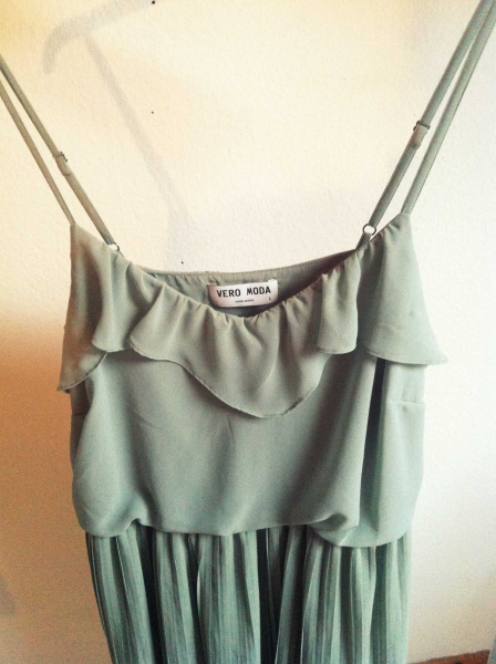 Kleid Vero Moda mintgrün 