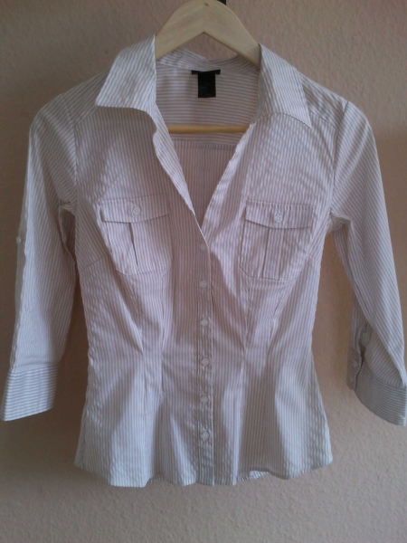 Bluse gestreift