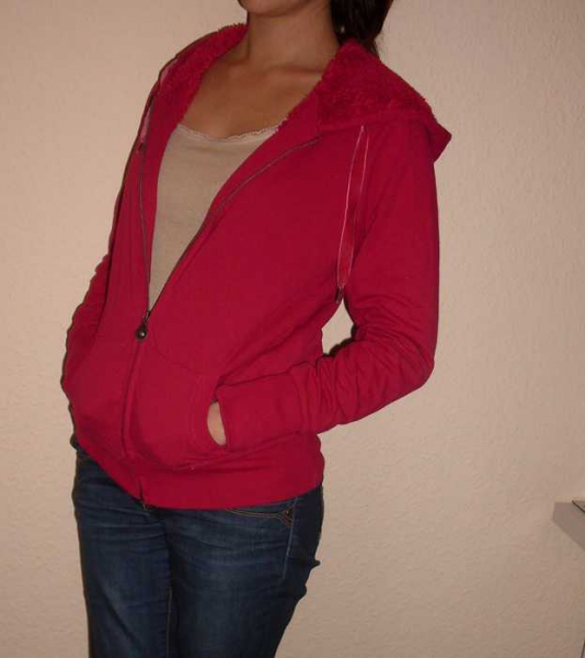 pinke kuscheljacke