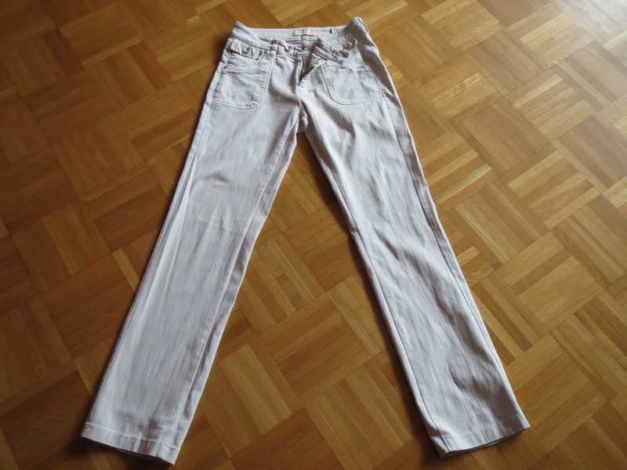 Jeans Hose, Gr.36/S, hellbeige / Raffaello Rossi