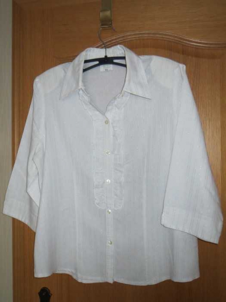 Bluse, gestreift, 3/4 Arm
