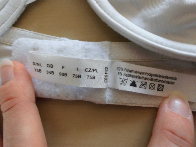 2 Microfaser Bügel-BH mit Blumenapplikation Gr. 75 B